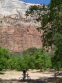 Hunter rests in The Grove during a bike ride.jpg